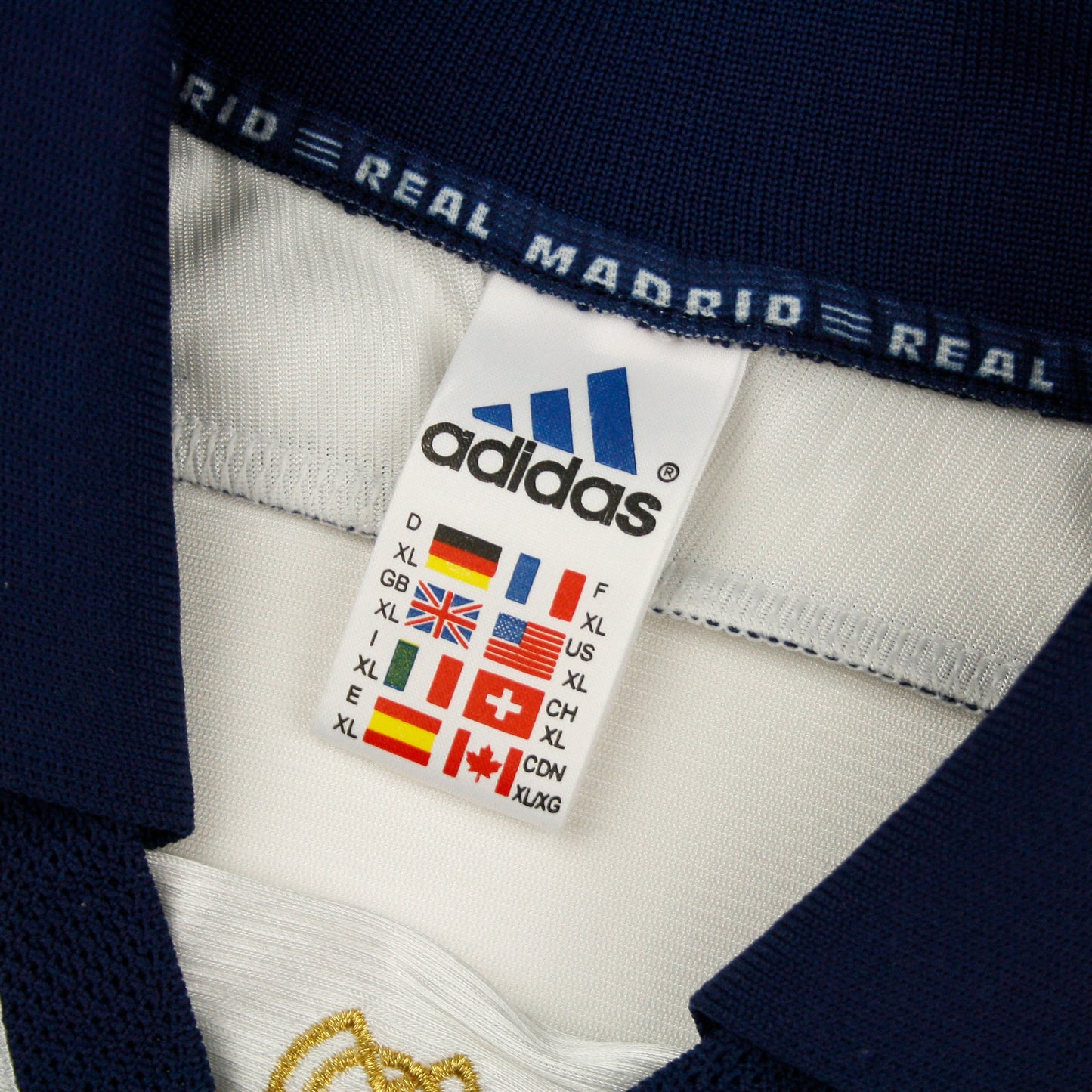 Real Madrid 98/00 • Camiseta Local • XL