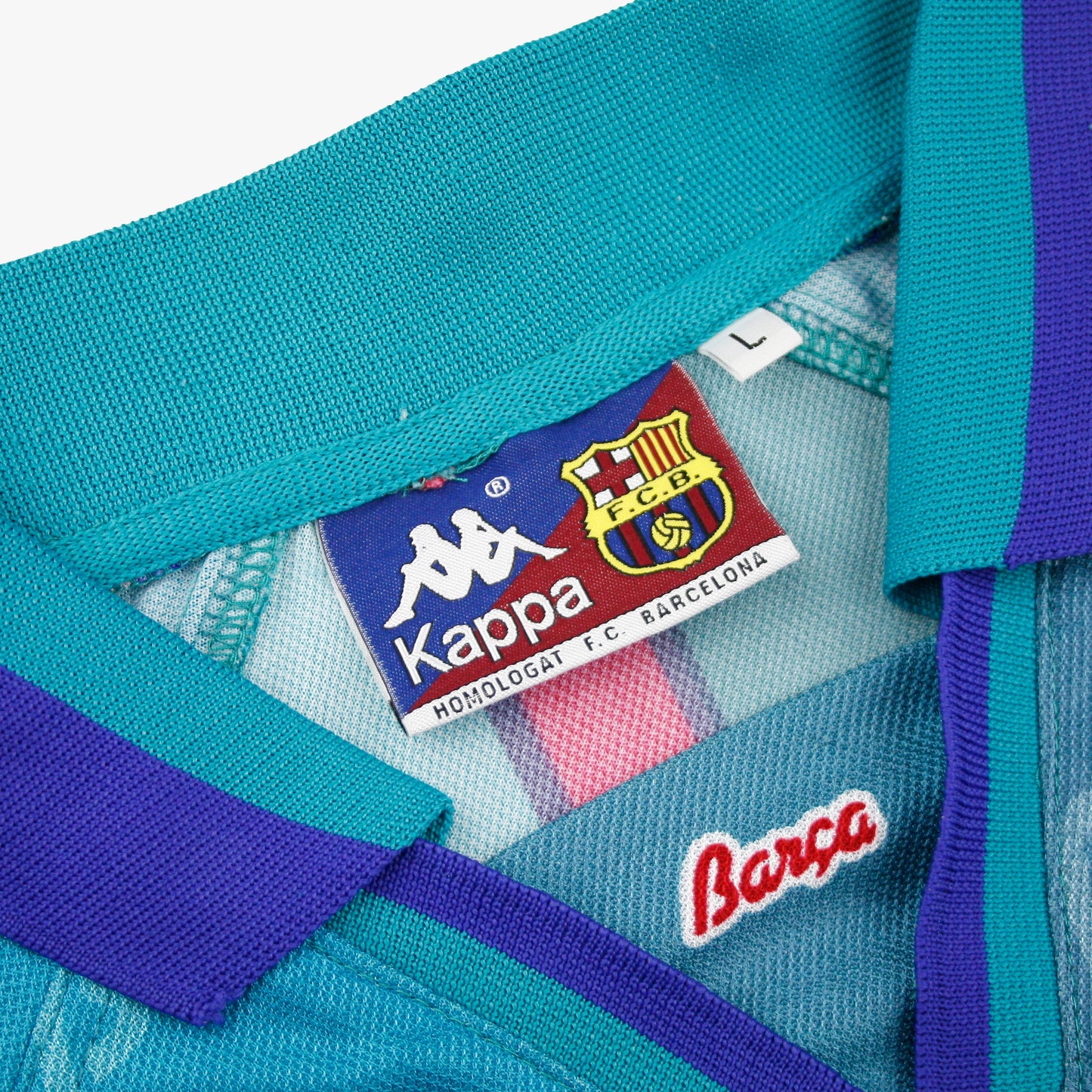 Barcelona 95/97 • Away Shirt • L