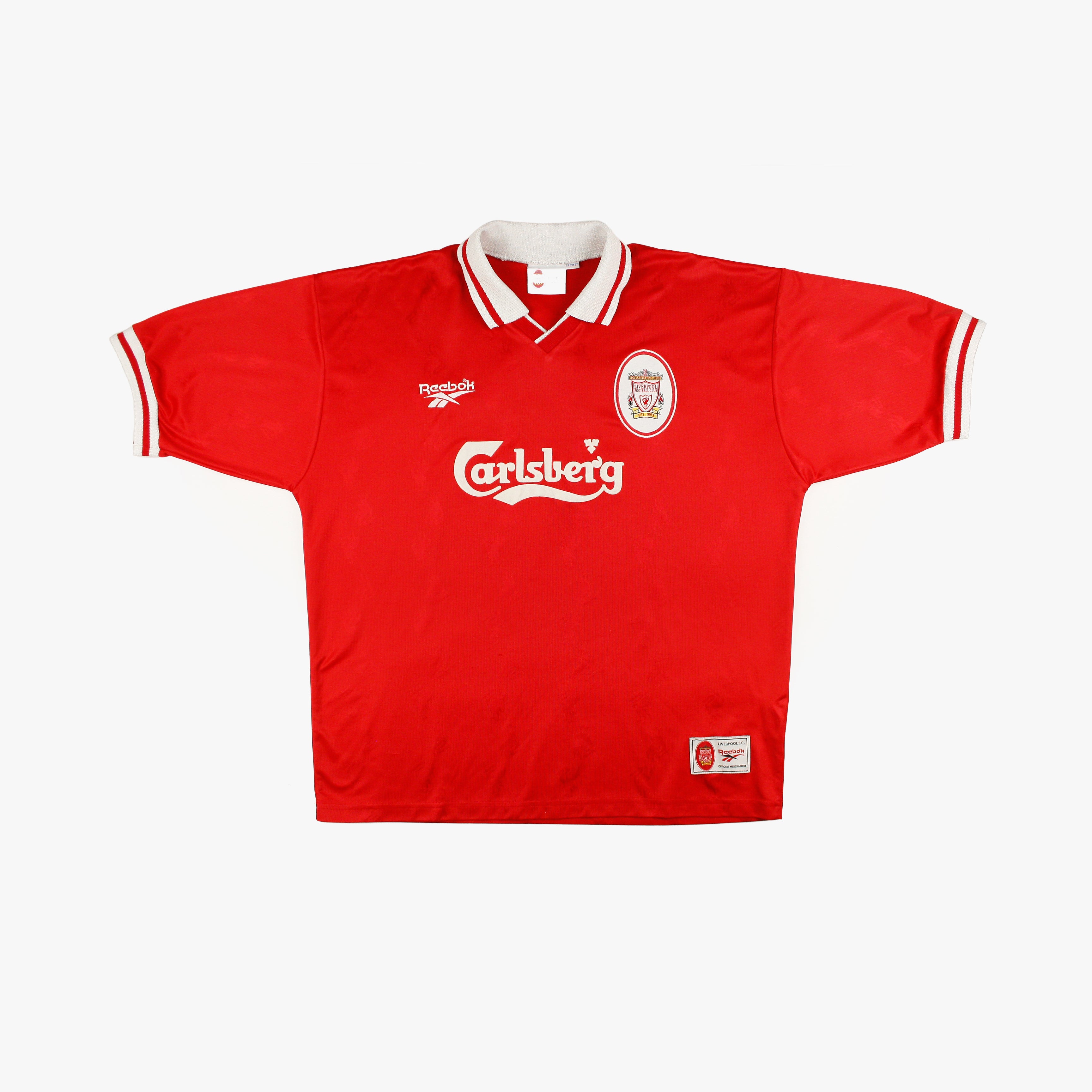 Liverpool 96/97 • Home Shirt • XL – Real Vintage Football