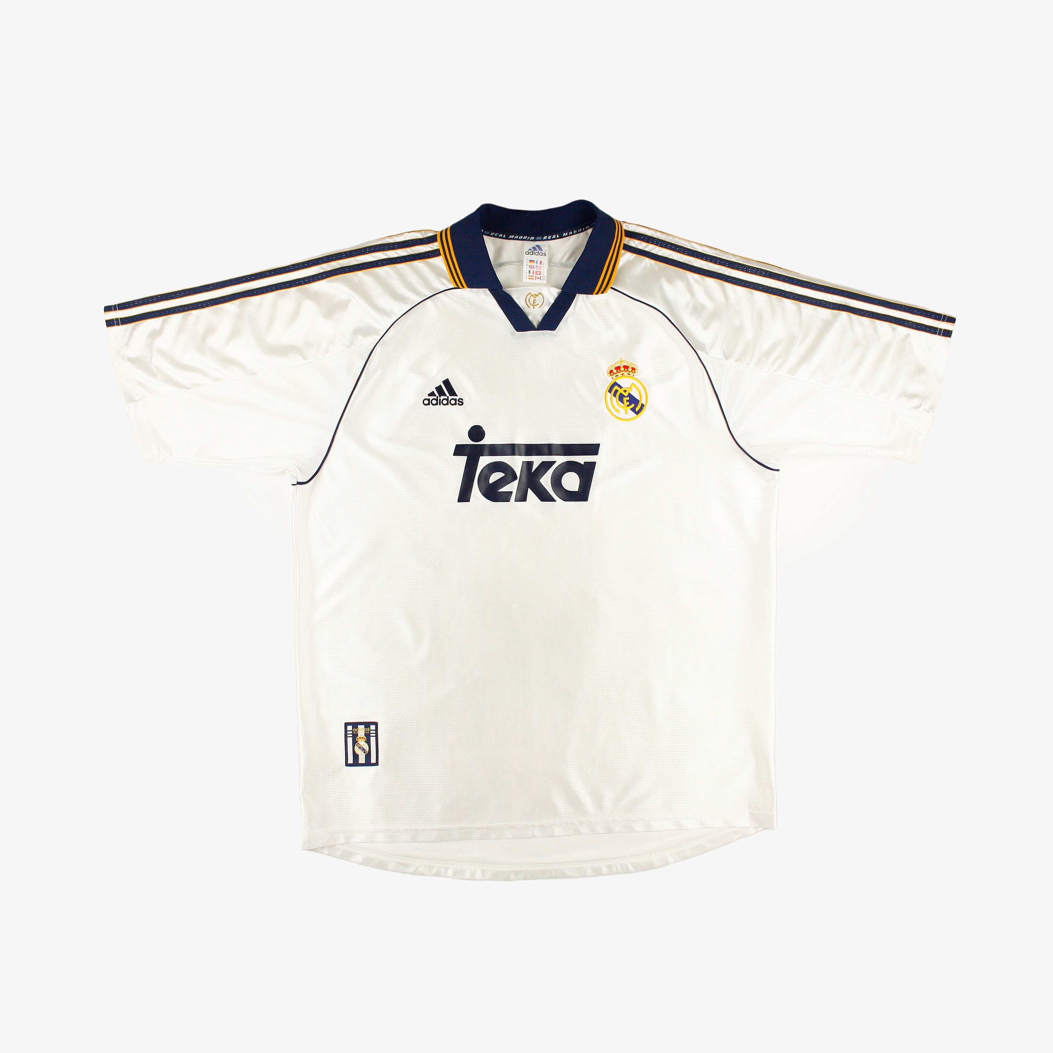 Real Madrid 98/00 • Home Shirt • XL – Real Vintage Football