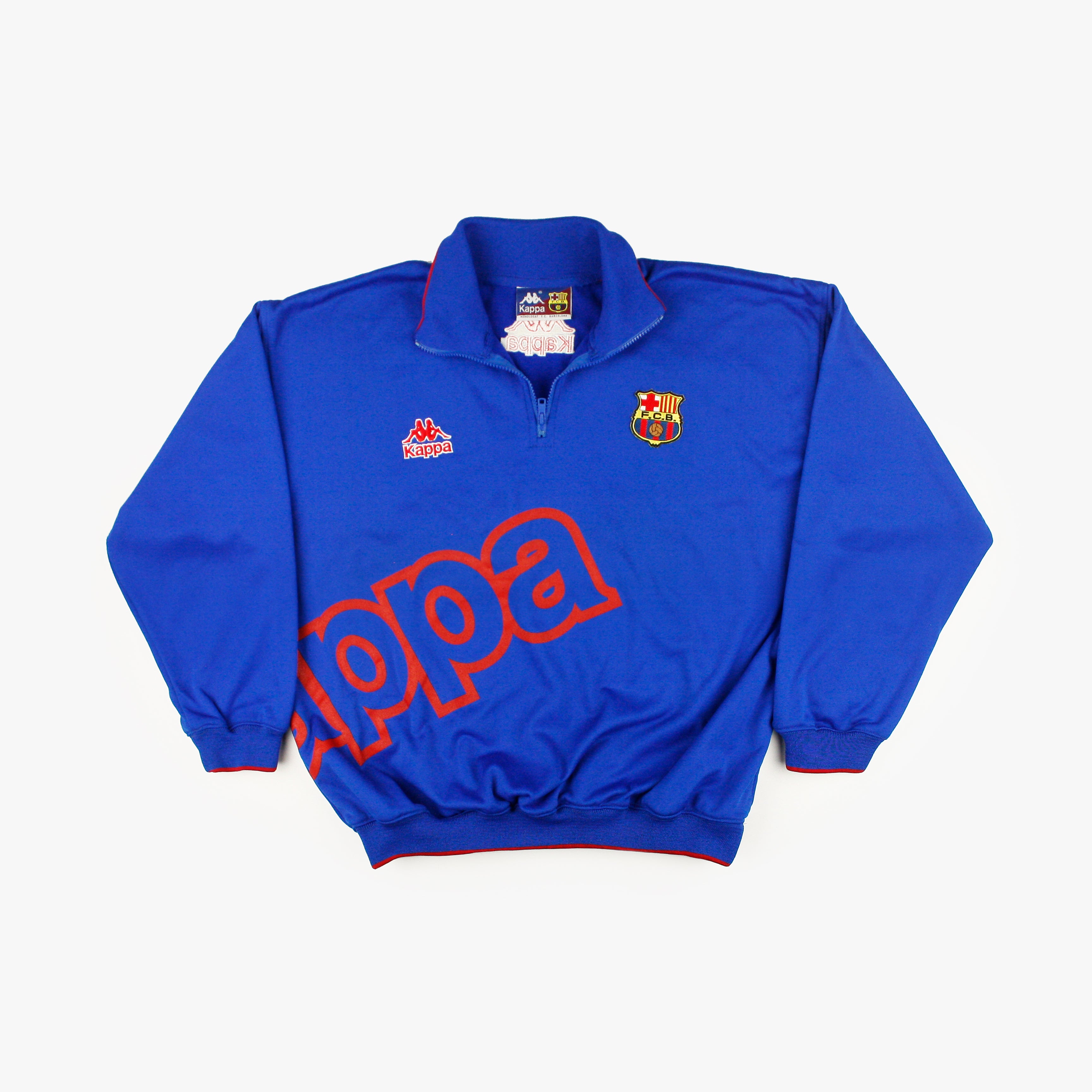 Barcelona Football Barcelona Kappa Sweatshirt Barcelona 95/97
