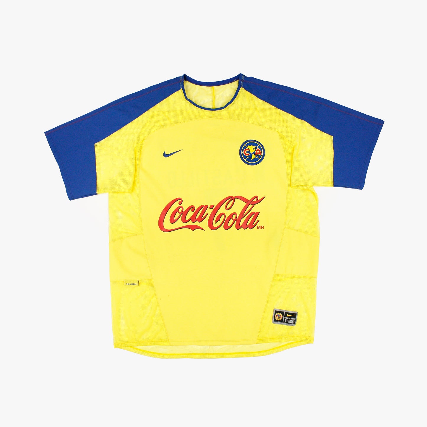 Club América 03/04 • *Match Worn* Home Shirt • L • H. Castillo #7