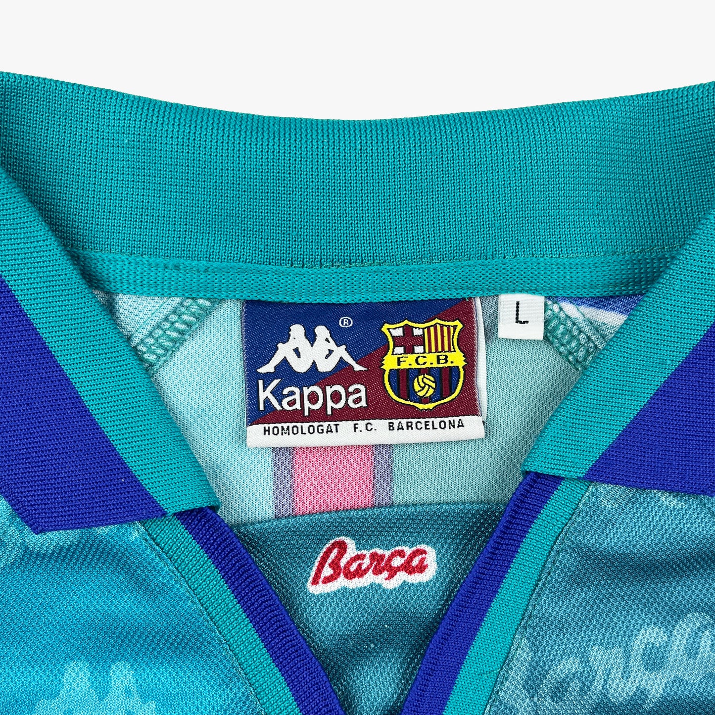 Barcelona 95/97 • Away Shirt • L