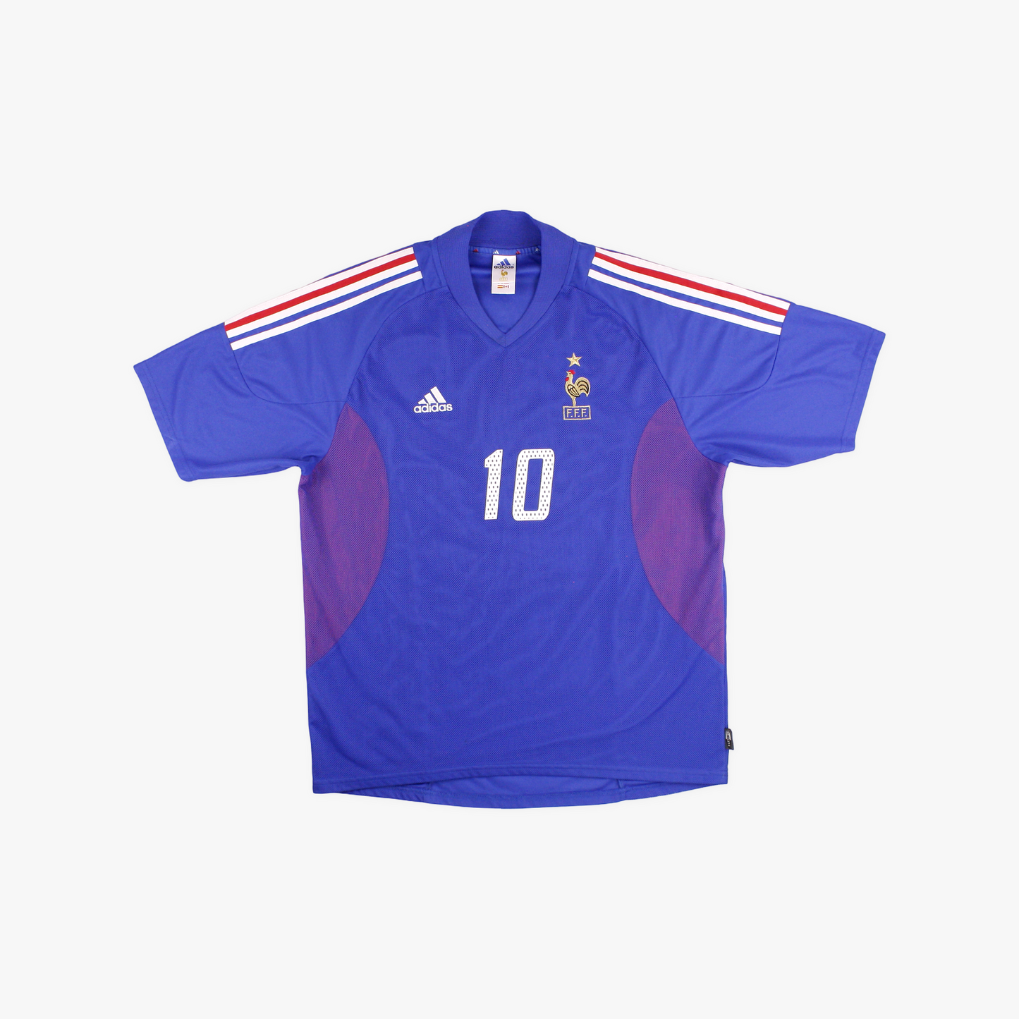 France 02/04 • Home Shirt • XL • Zidane #10