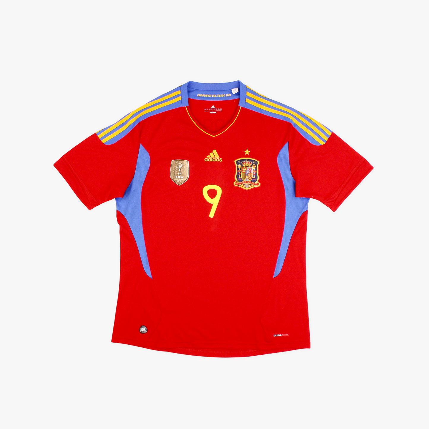 Spain 11/12 • Home Shirt • XL • Torres #9