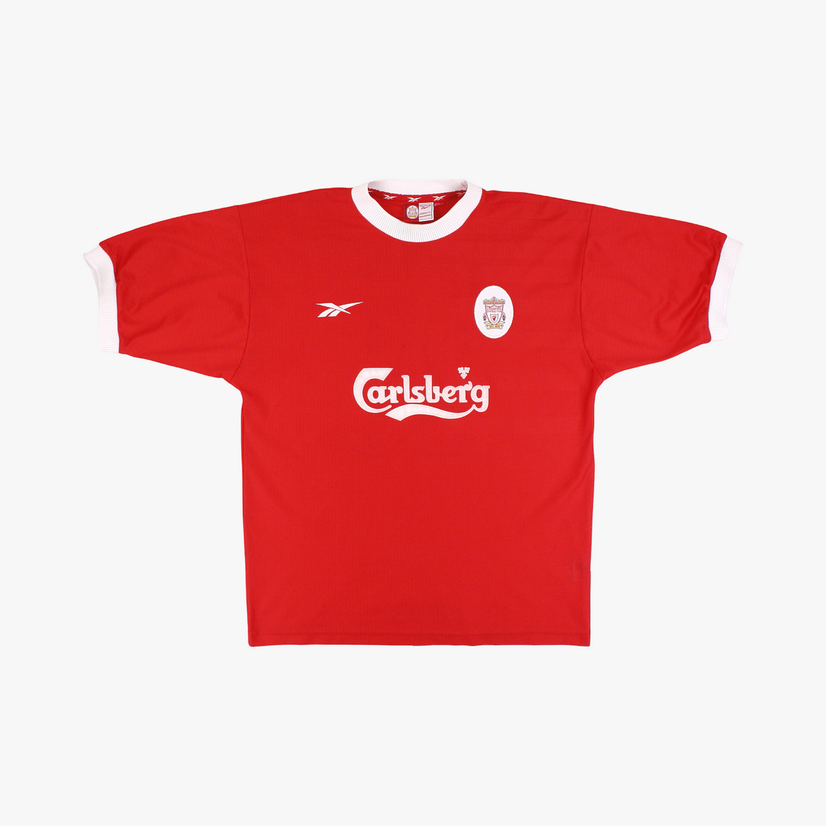 Liverpool 99/00 • Camiseta Local • L • Gerrard #28