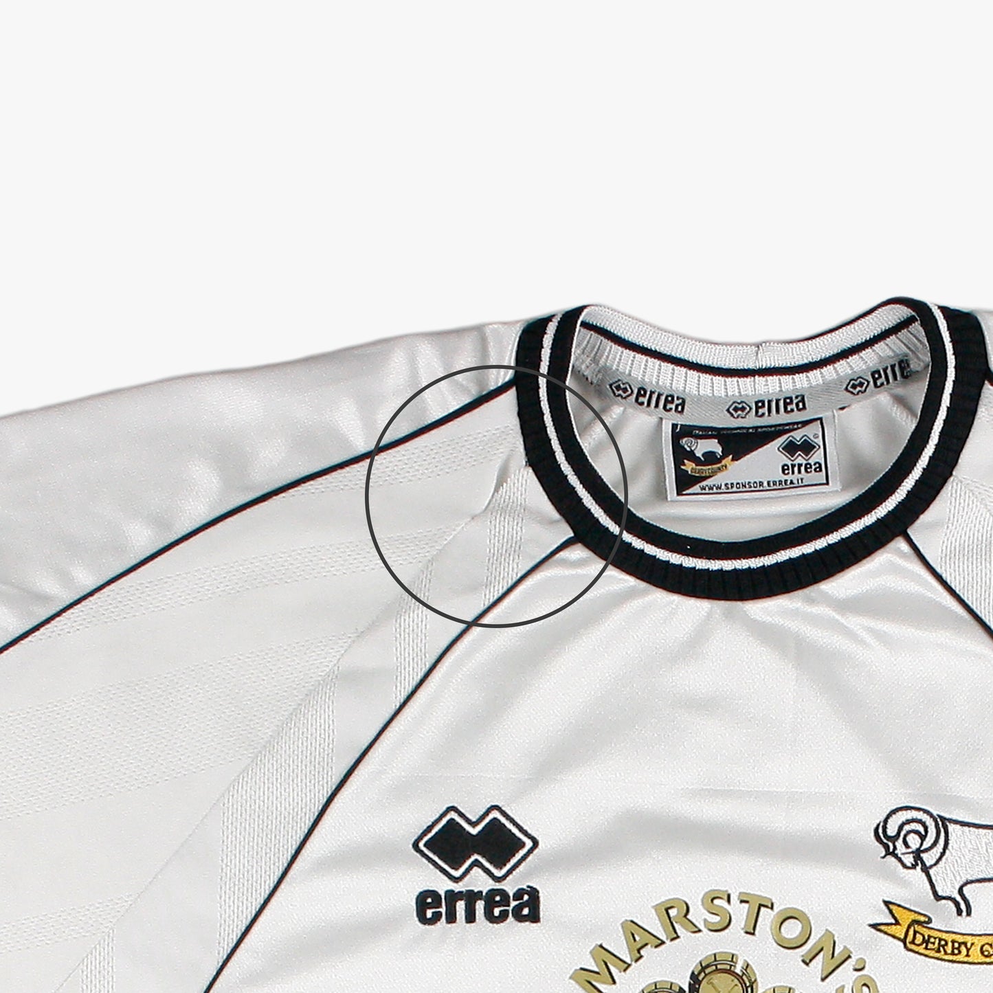 Derby County 01/02 • Home Shirt • L • Burley #8