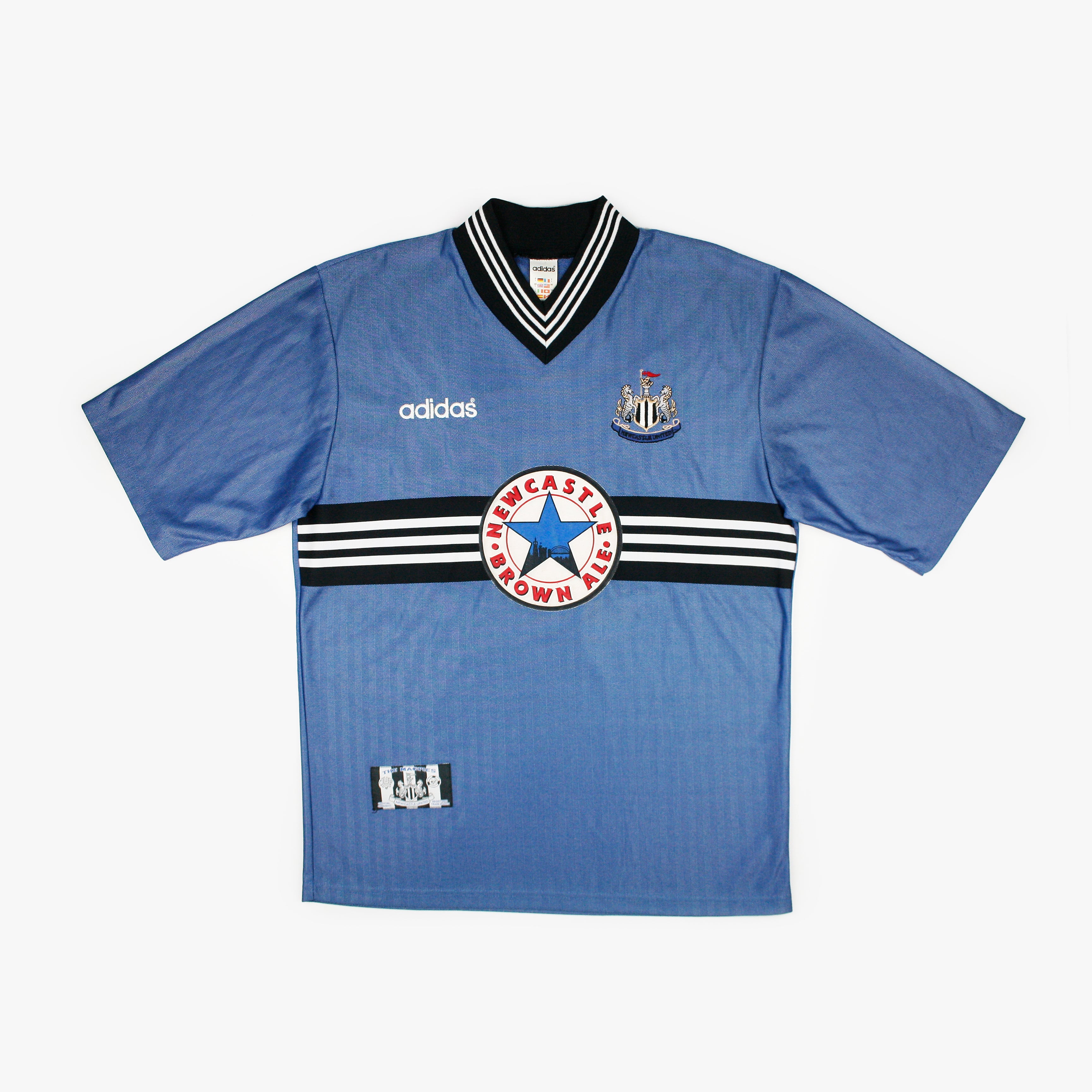 Newcastle United 1995/96 Away Shirt Long Sleeved – Premier Retros