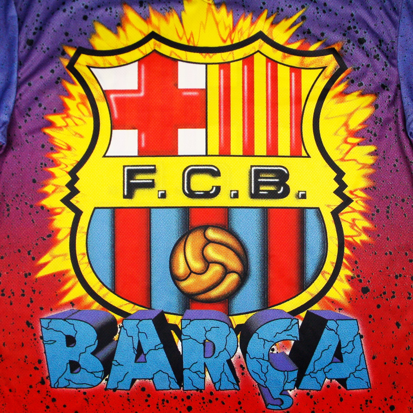 Barcelona 90s • Camiseta Bootleg • XL
