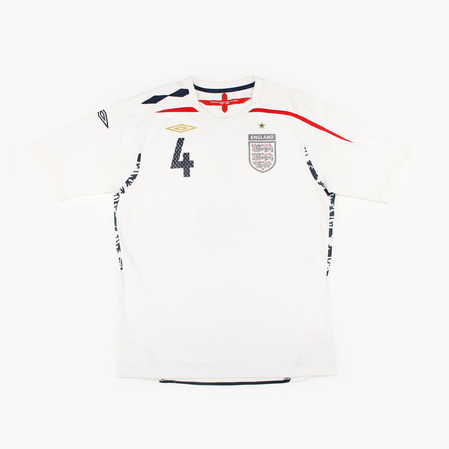 Inglaterra 07/09 • Camiseta Local • L • Gerrard #4