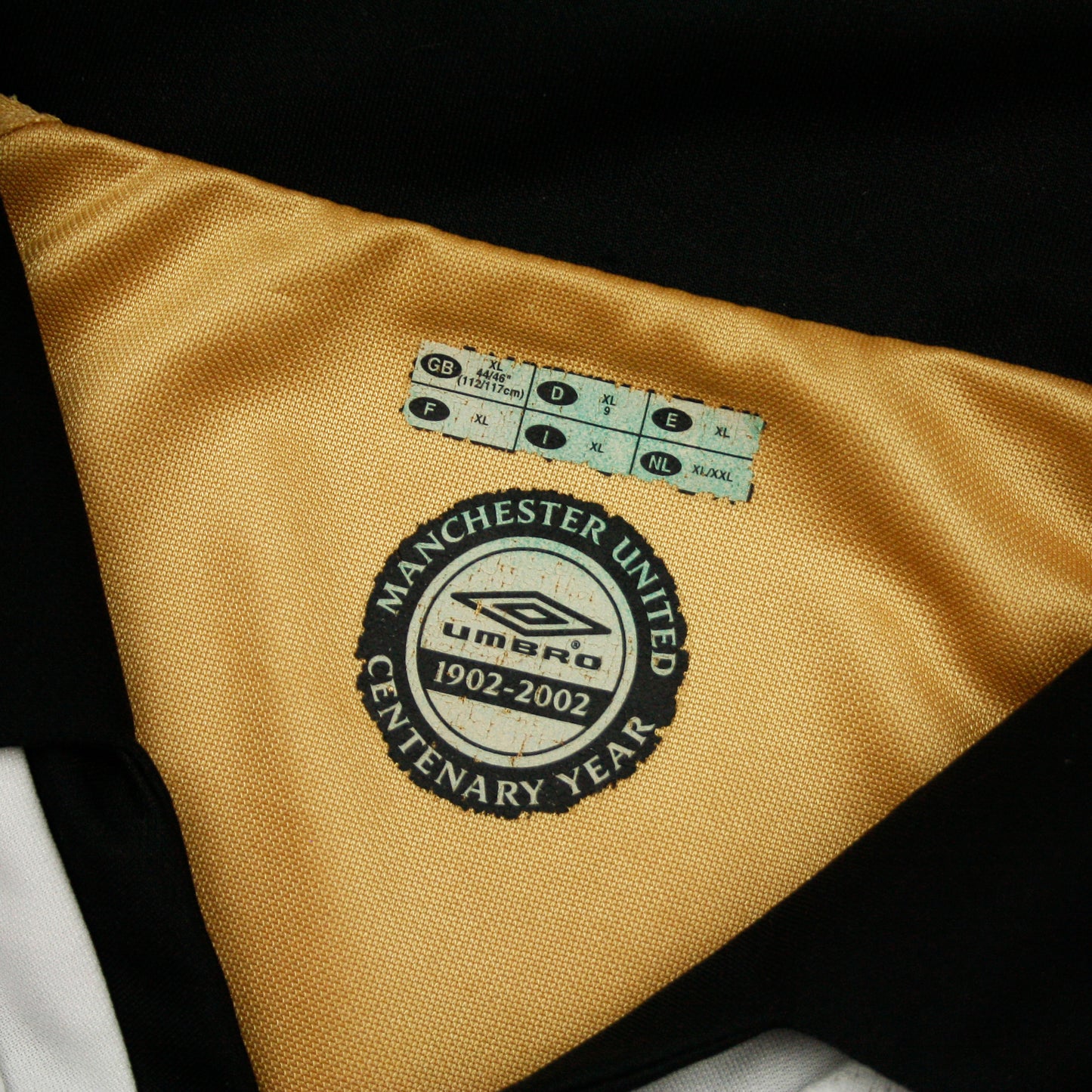 Manchester United 01/02 • Centenary Away/Third Shirt *Reversible* • XL
