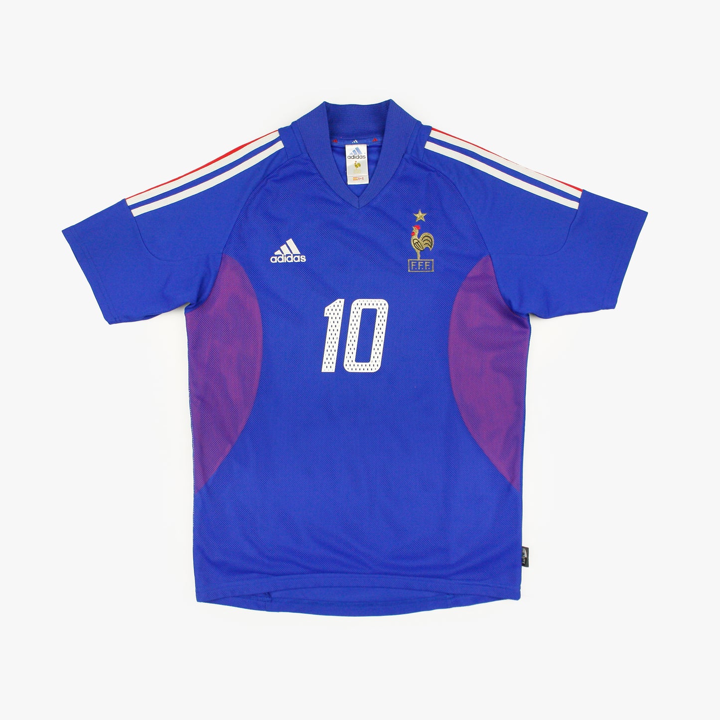 Francia 02/04 • Camiseta Local • S • Zidane #10