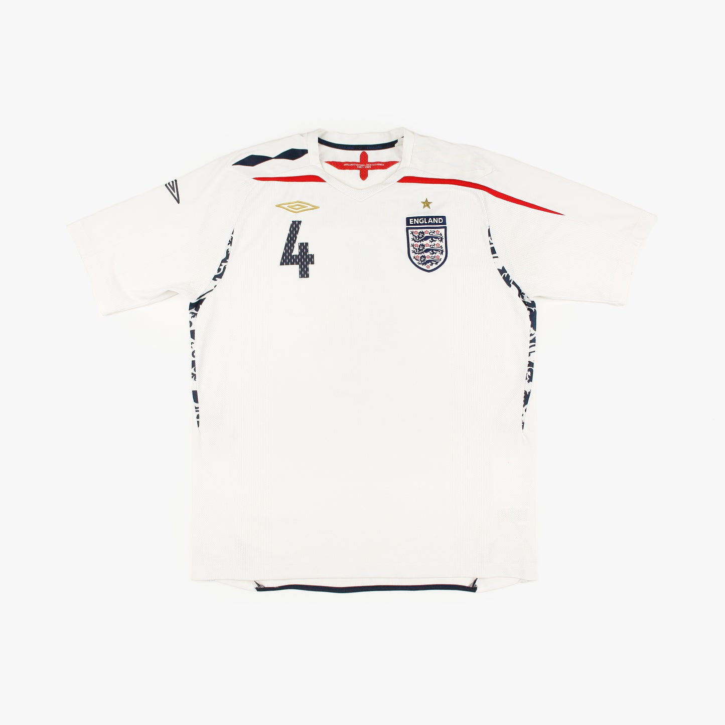 Inglaterra 07/09 • Camiseta Local • XL • Gerrard #4