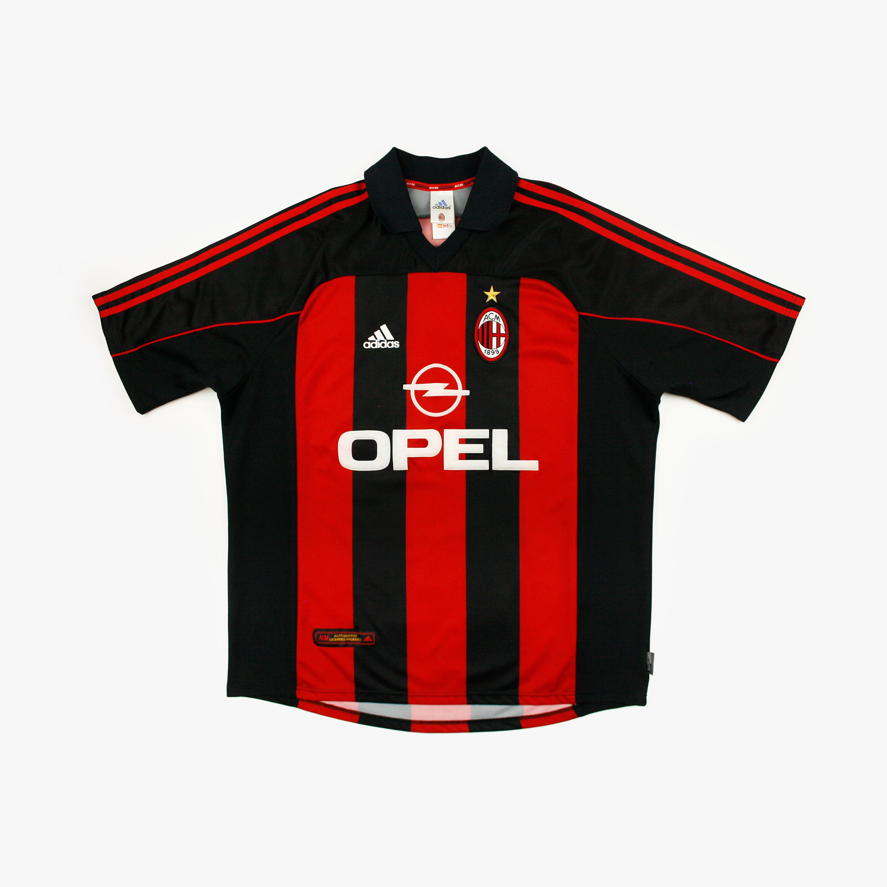 AC Milan 00/02 • Home Shirt • XL – Real Vintage Football