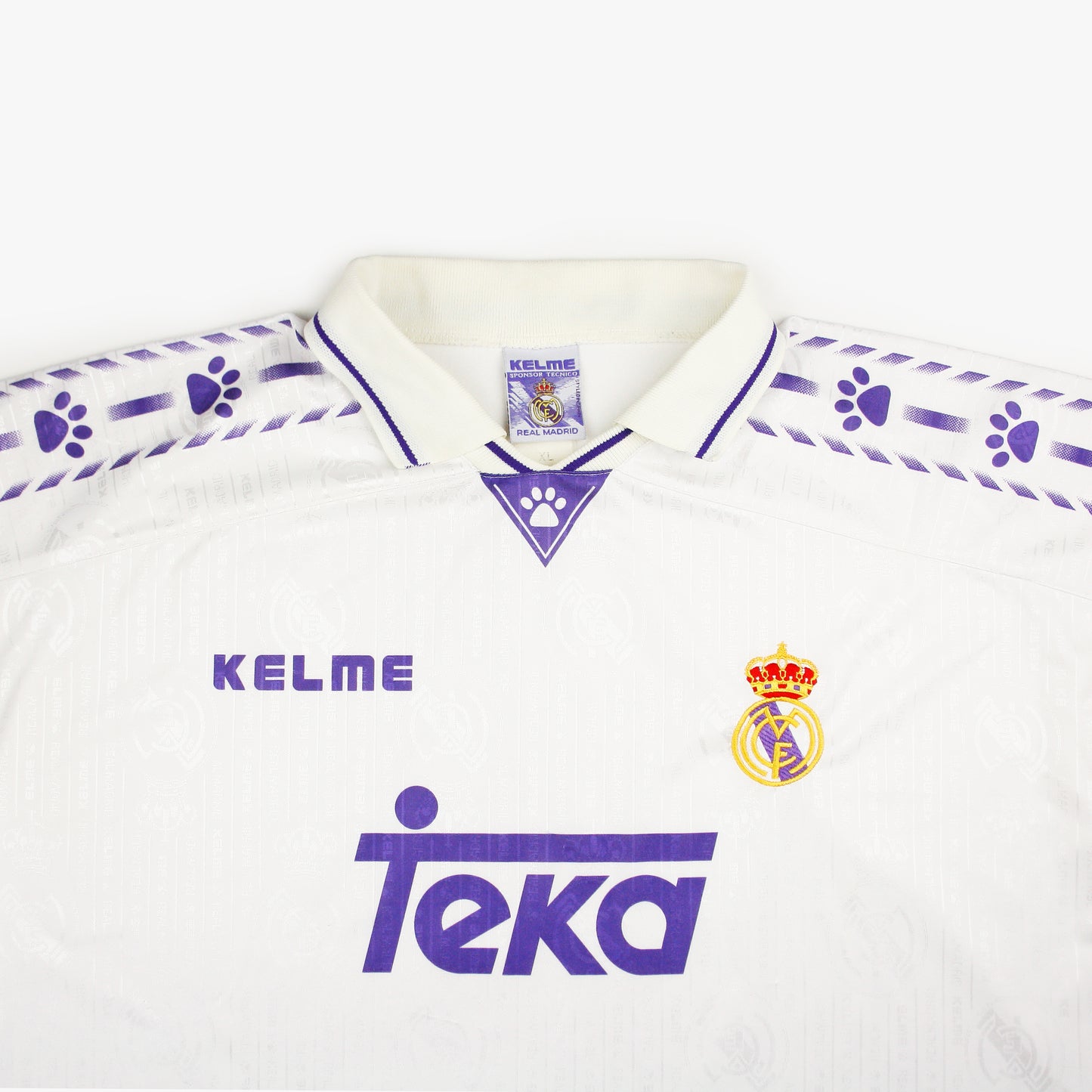 Real Madrid 96/97 • Home Shirt • L