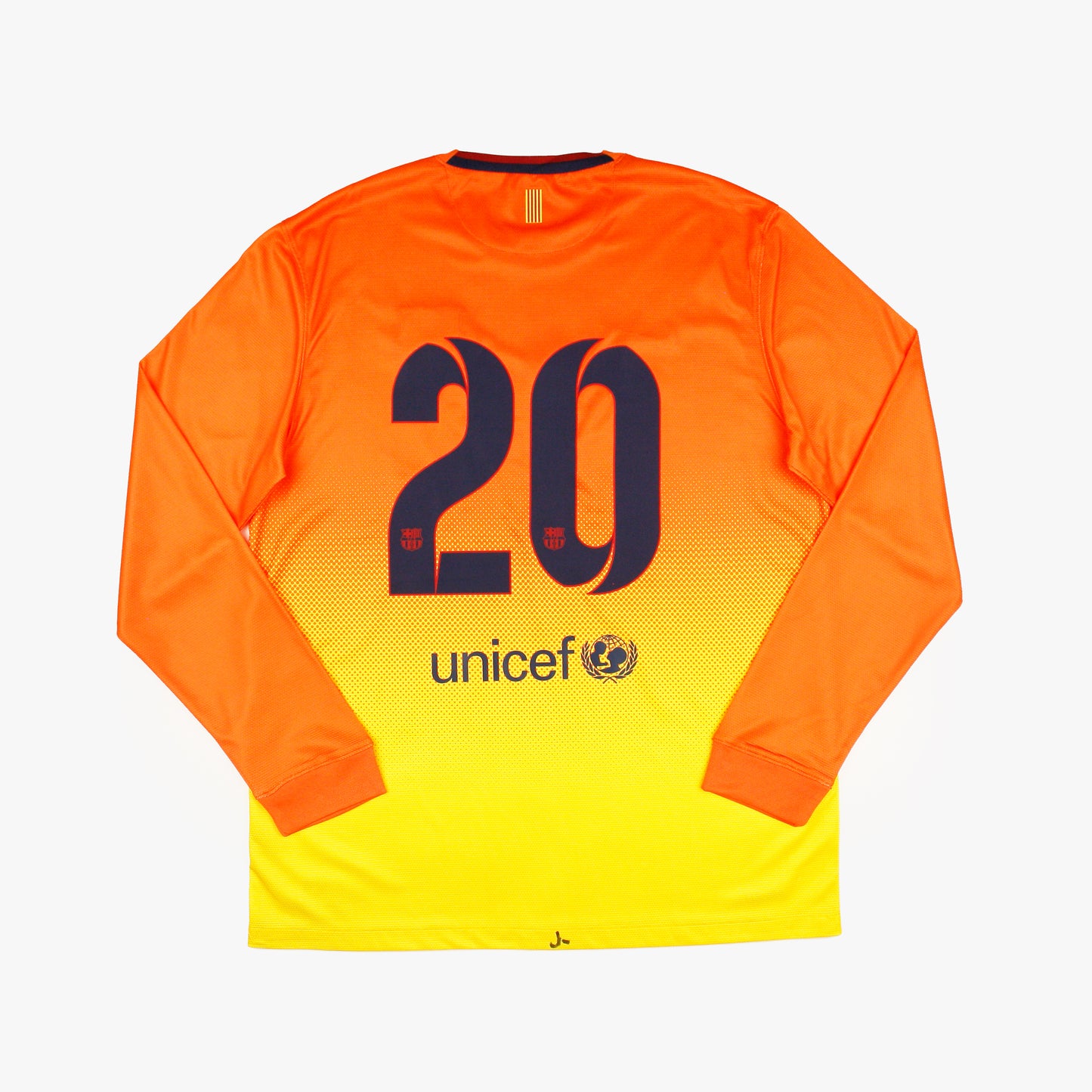 Barcelona 12/13 • Camiseta Visitante *Versión Jugador* • L