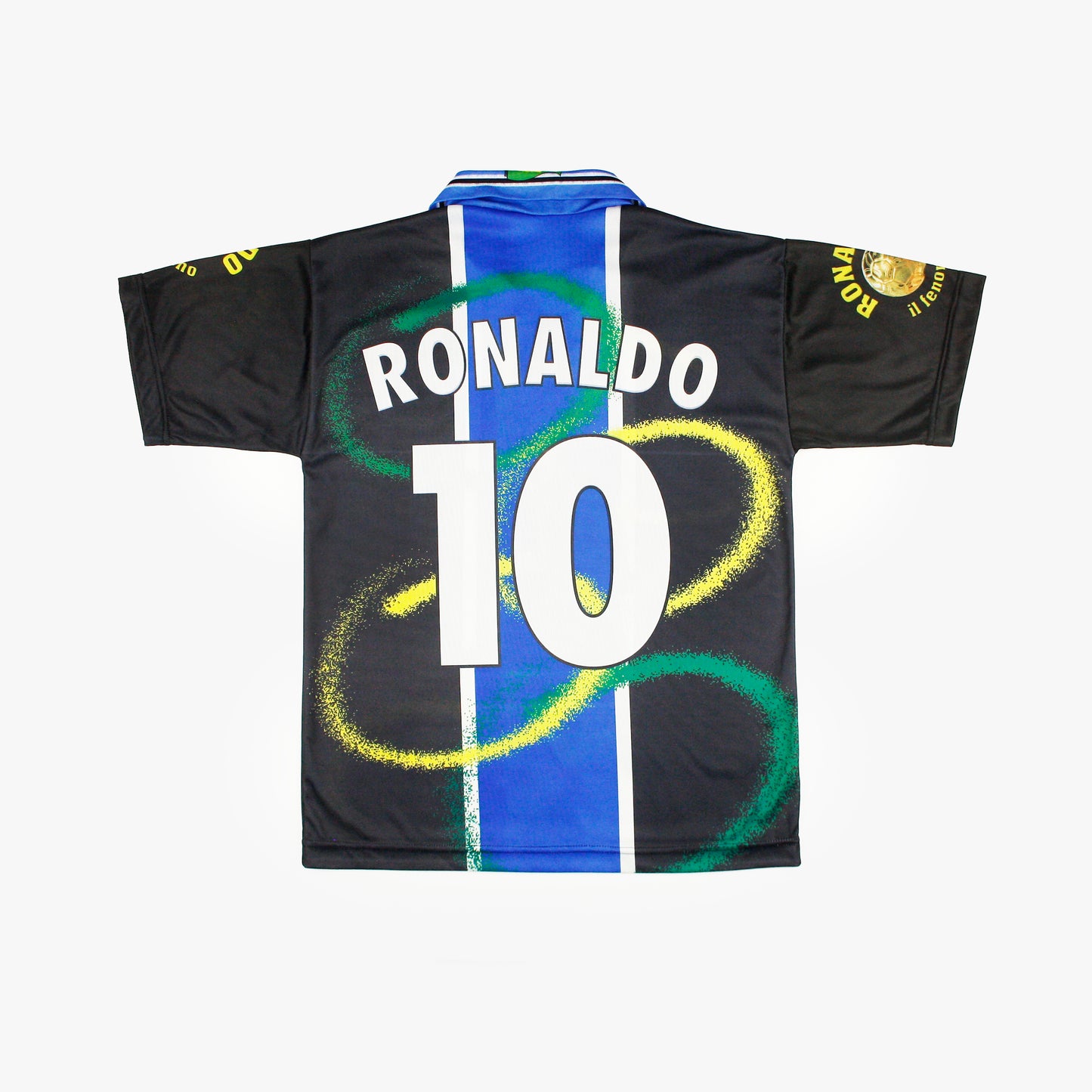 Inter de Milán 90s • Camiseta Bootleg • M • Ronaldo #10