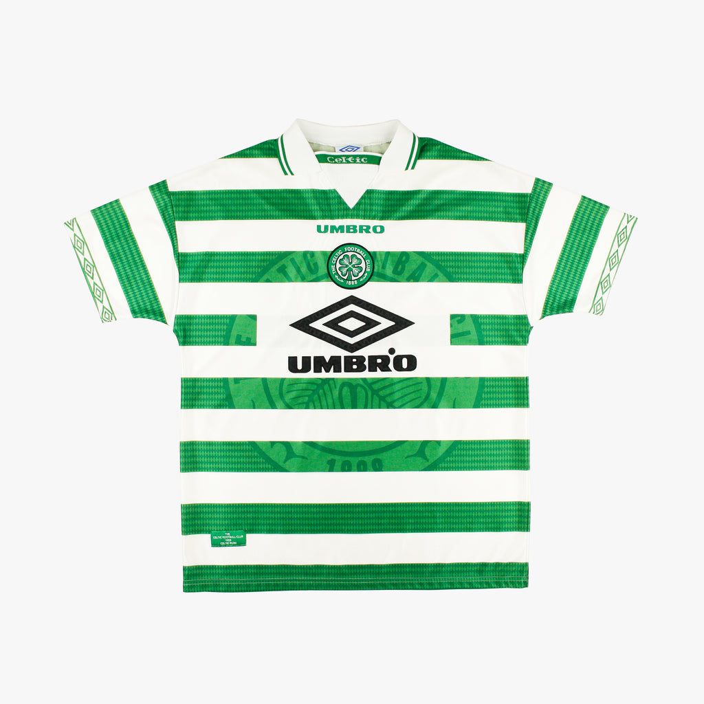 1997-99 UMBRO Celtic FC gameshirt ユニフォーム 0949-