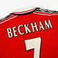 Manchester United 98/00 • Camiseta Local • L • Beckham #7