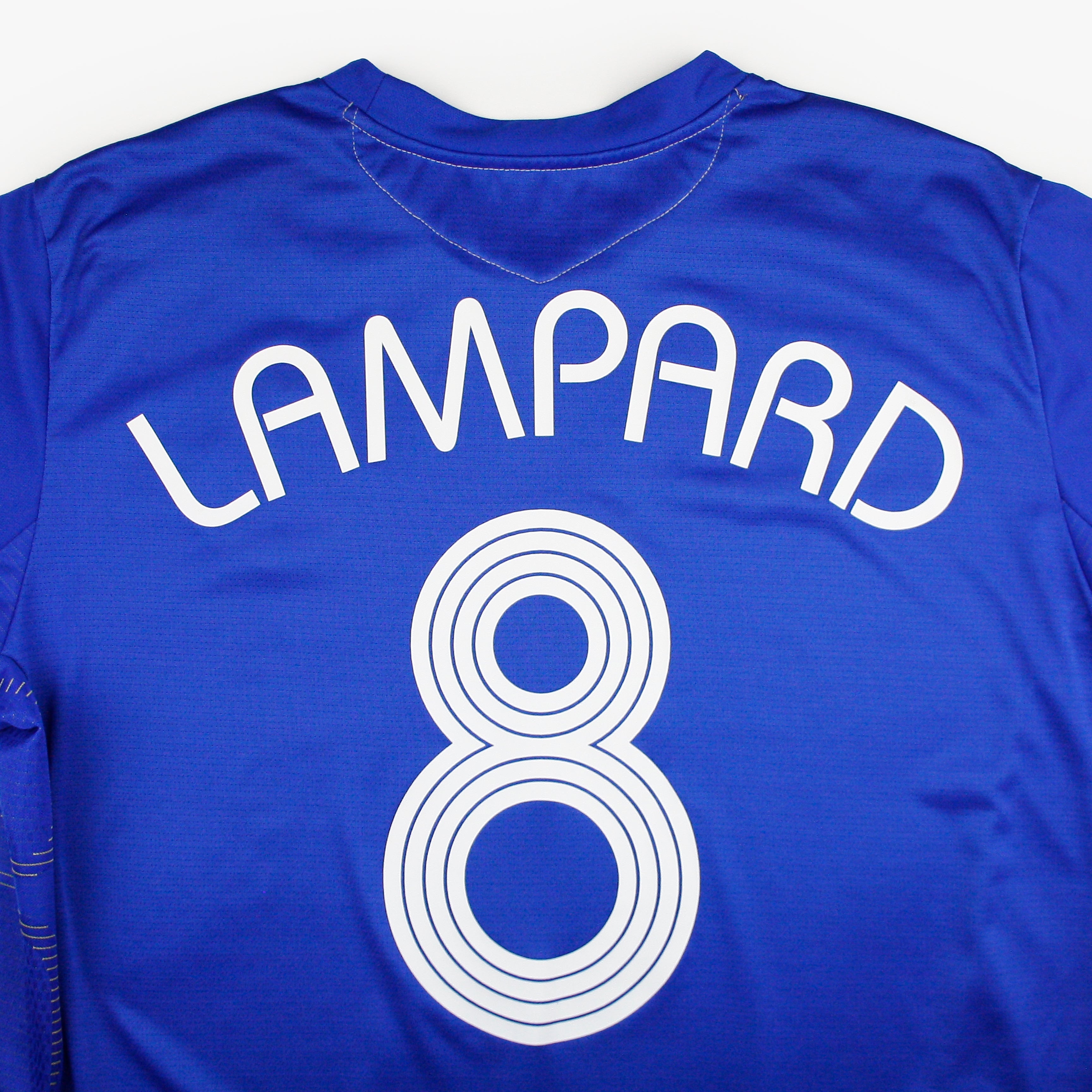在庫あ低価05-06チェルシー Chelsea FC(H)#8 ランパート LAMPARD 100周年 半袖 UMBRO正規 リーグ仕様 M レプリカ、オーセンティック