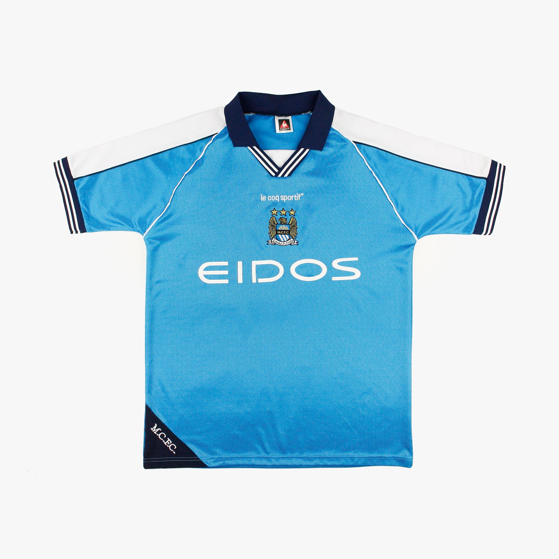 Maillot Manchester City No Match Worn Issue Vintage Maillot Manchester City No Match Worn Issue Vintage