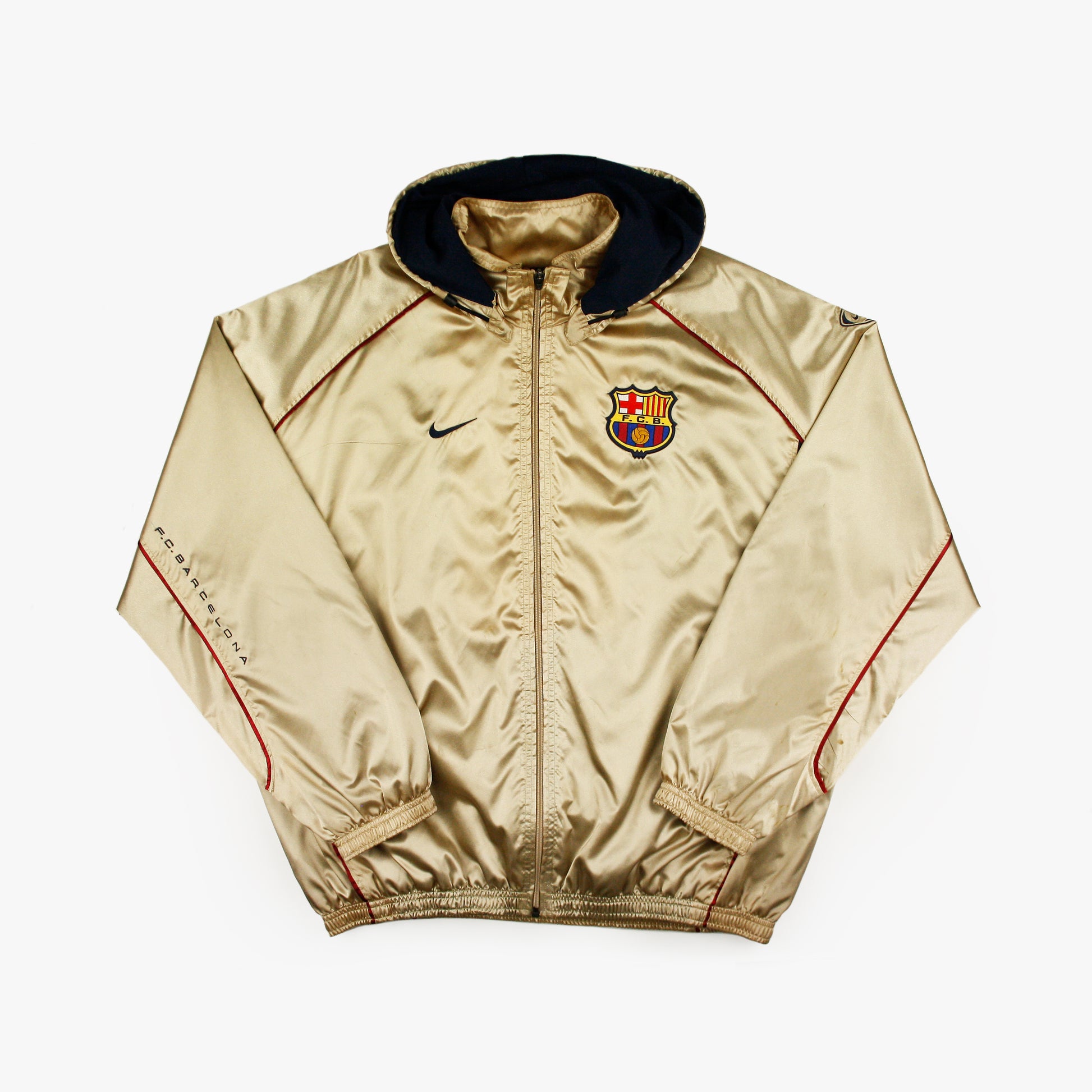 Retro Jacket Fc Barcelona Jacket India Rhinox Group FC Barcelona