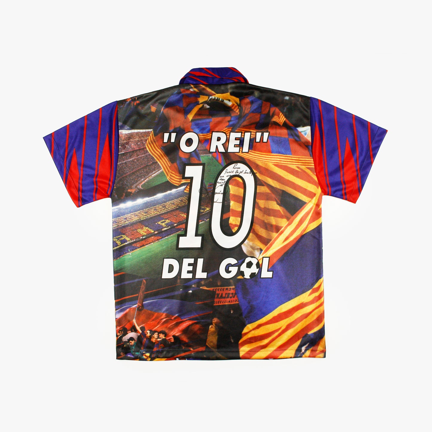 Barcelona 90s • Bootleg Shirt *Signed* • XL • Romário #10
