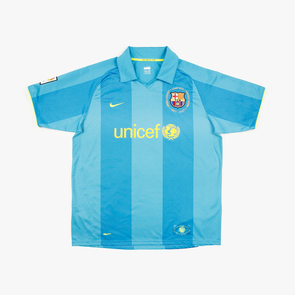 Barcelona away 07 08 ユニフォーム Barcelona 07/08 • Away Shirt • M – Real Vintage Football