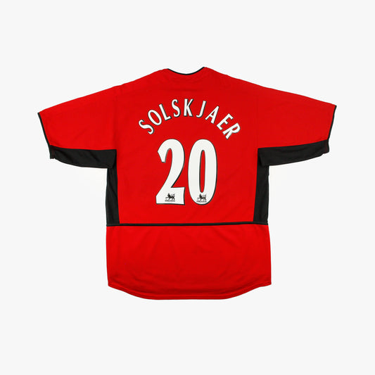 Manchester United 02/03 • Home Shirt • XL • Solskjaer #20
