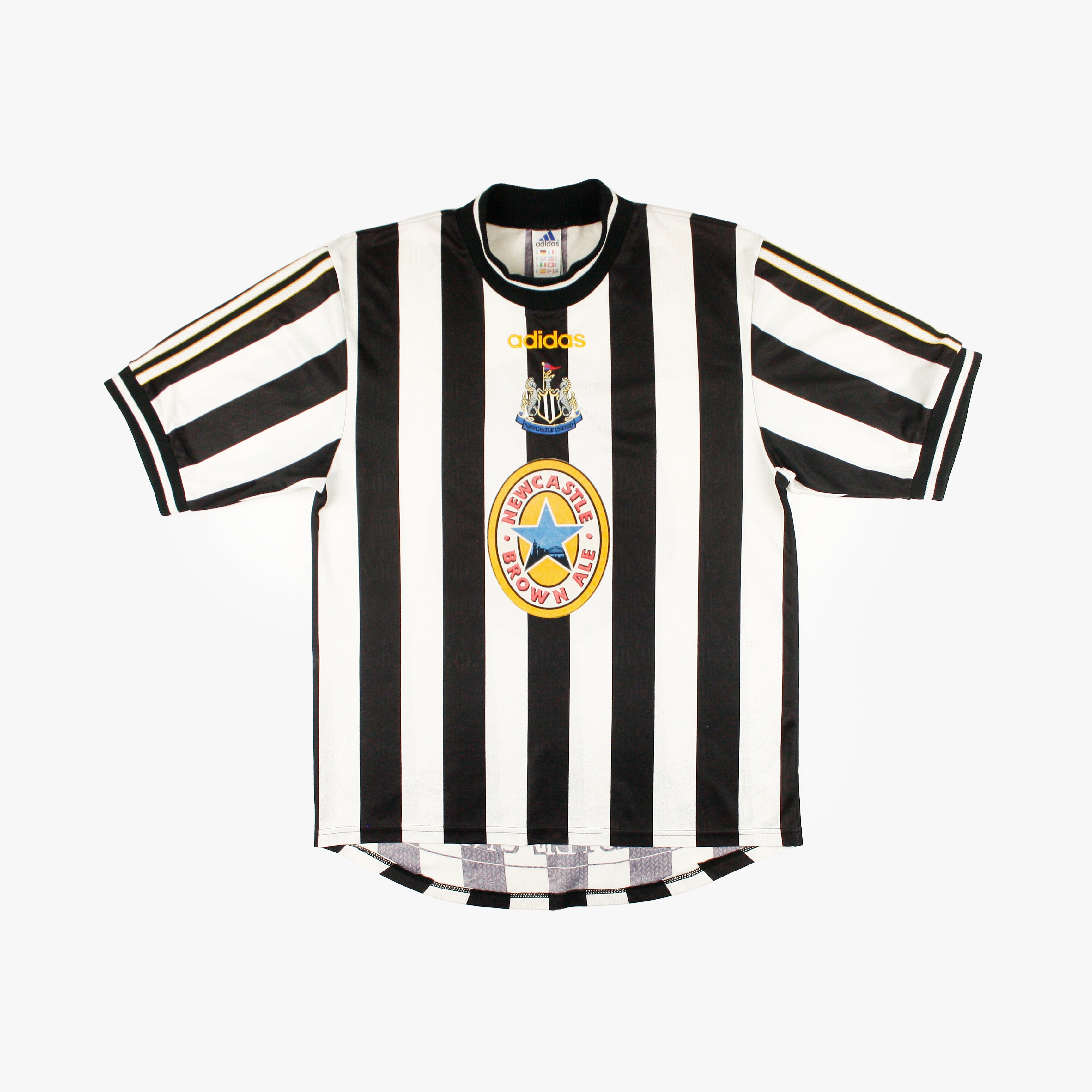 [ 1997-99 ] NEWCASTLE UNITED ユニフォーム XLNoirBleu_半袖tシャツ