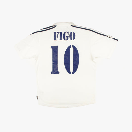 Real Madrid 02/03 • Centenary Home Shirt • M • Figo #10