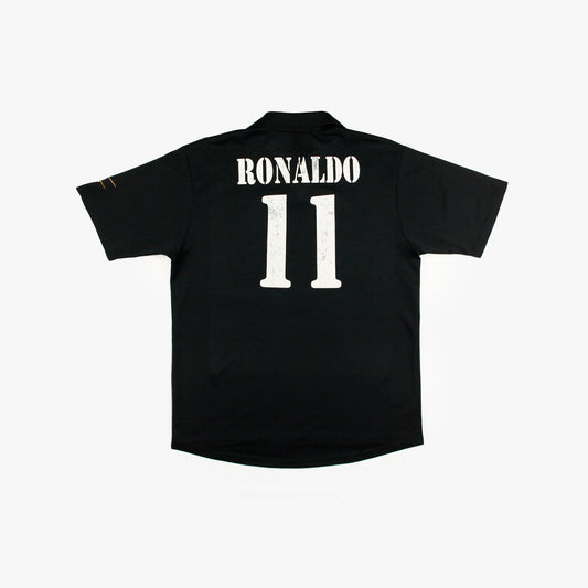 Real Madrid 02/03 • Camiseta Centenario Visitante • S • Ronaldo #11