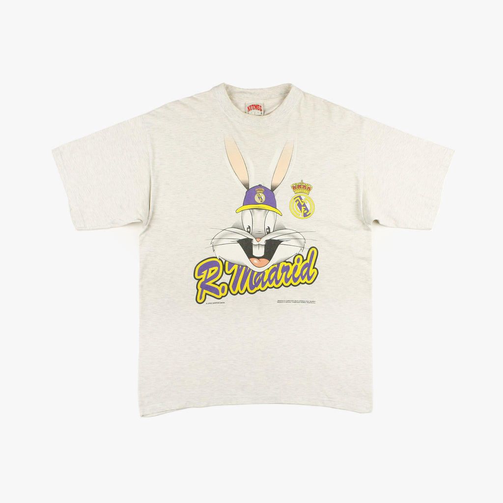 Real Madrid 90s • Looney Tunes T-Shirt • L – Real Vintage Football