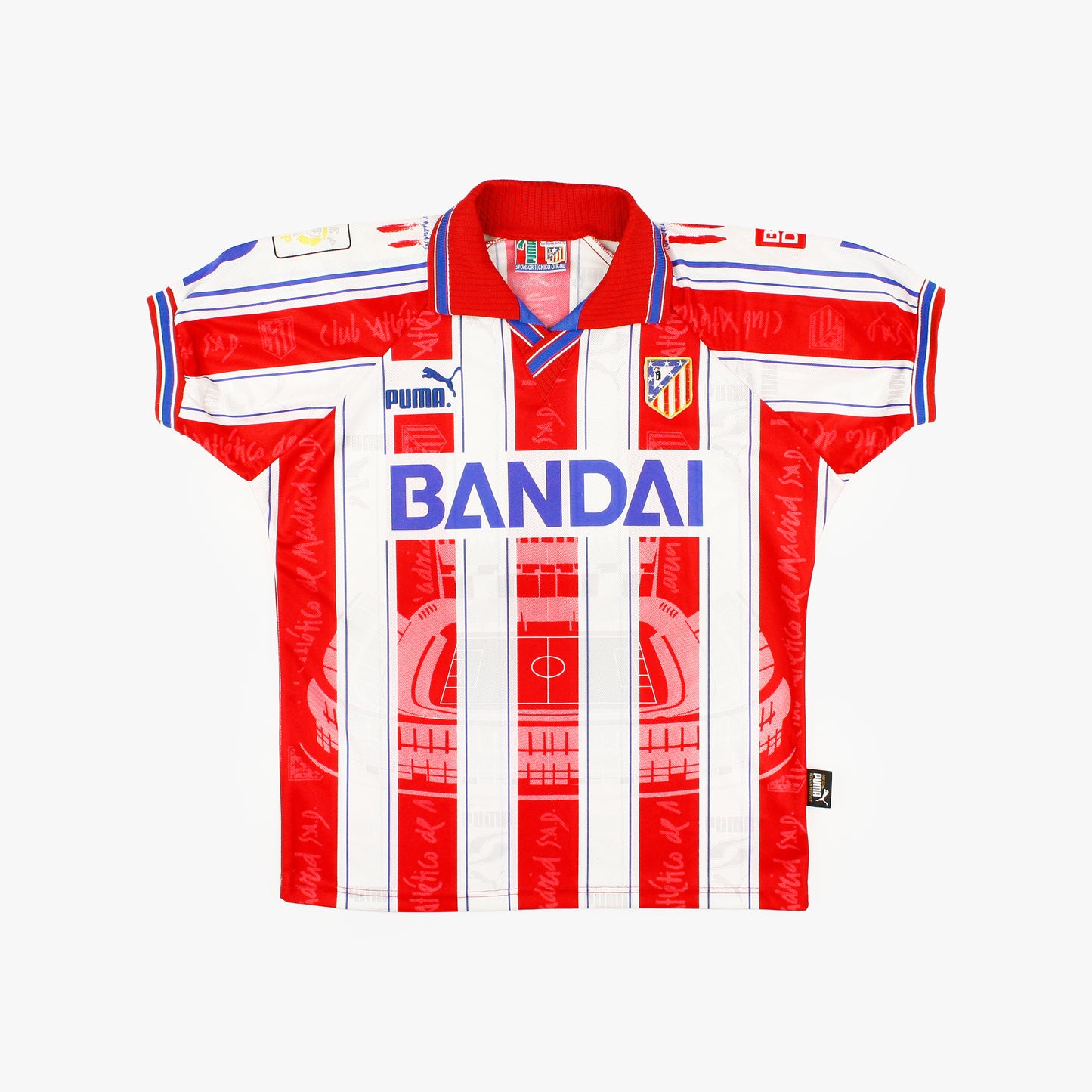 Atlético Madrid 96/97 • Camiseta Local • XS (S)