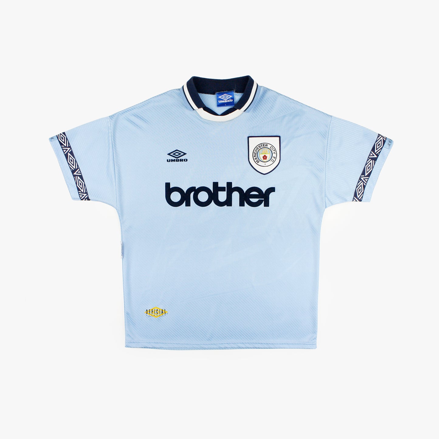 Manchester City 93/95 • Home Shirt • L