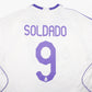 Real Madrid 07/08 • Camiseta Local *Versión Jugador Firmada* • XL • Soldado #9