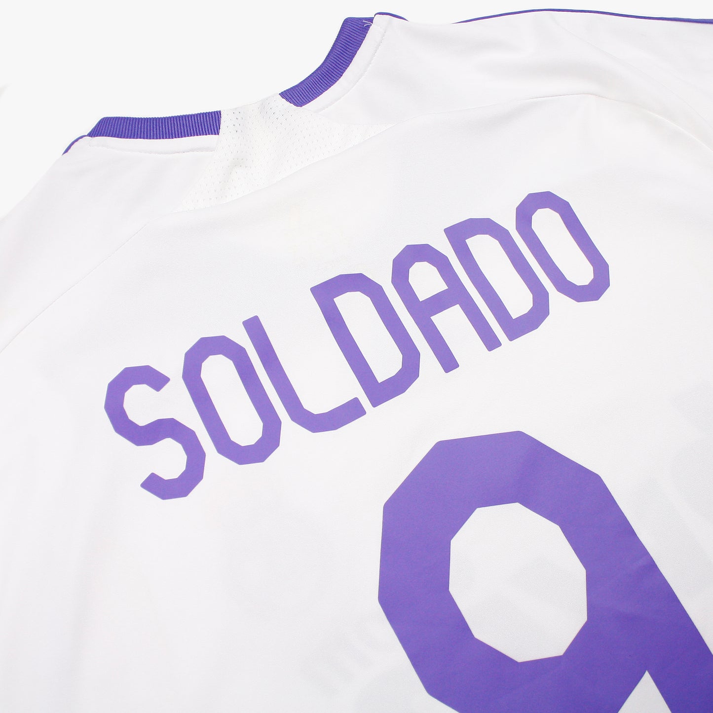 Real Madrid 07/08 • Home Shirt *Player Issue & Signed* • XL • Soldado #9