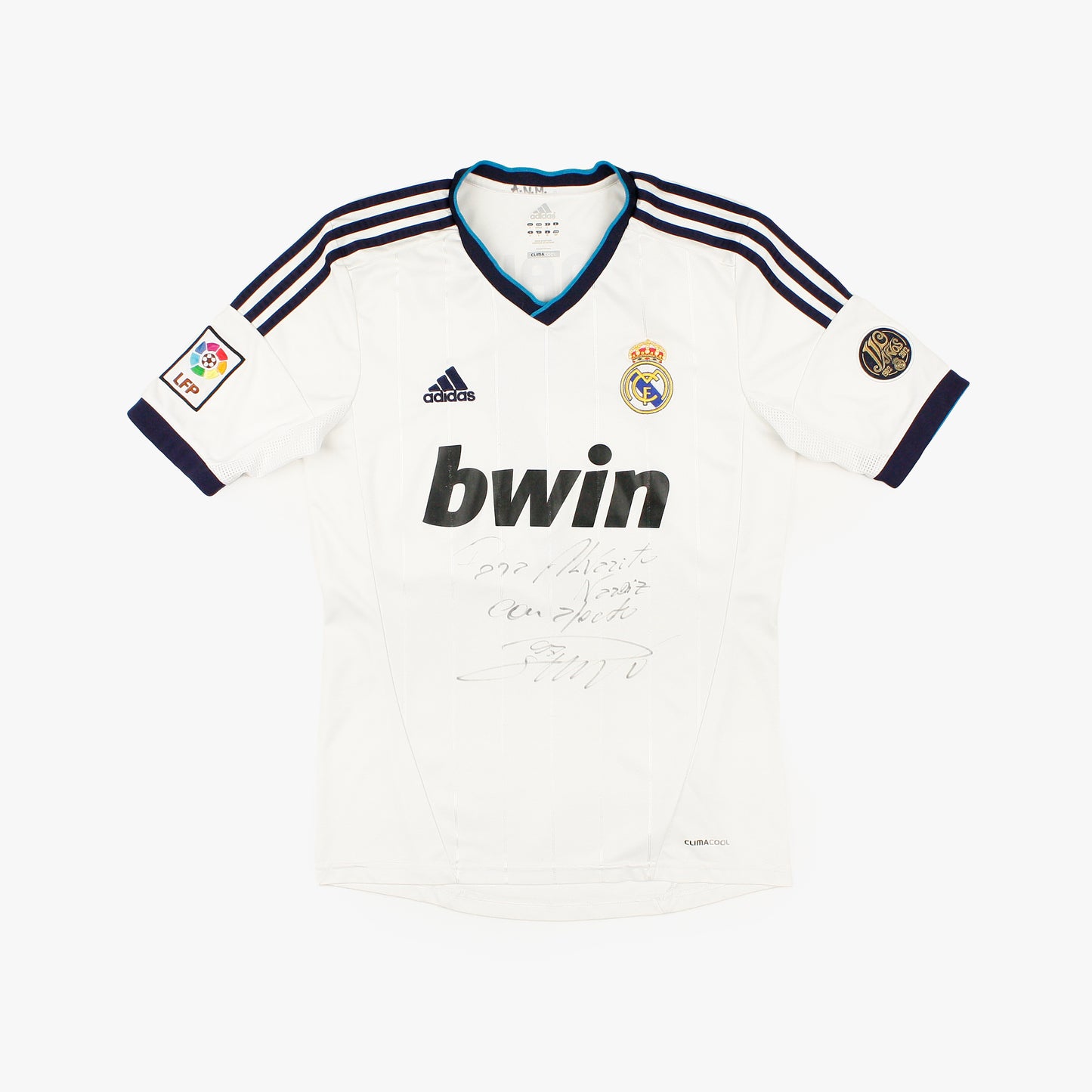 Real Madrid 12/13 • Home Shirt *Signed* • S • Ronaldo #7