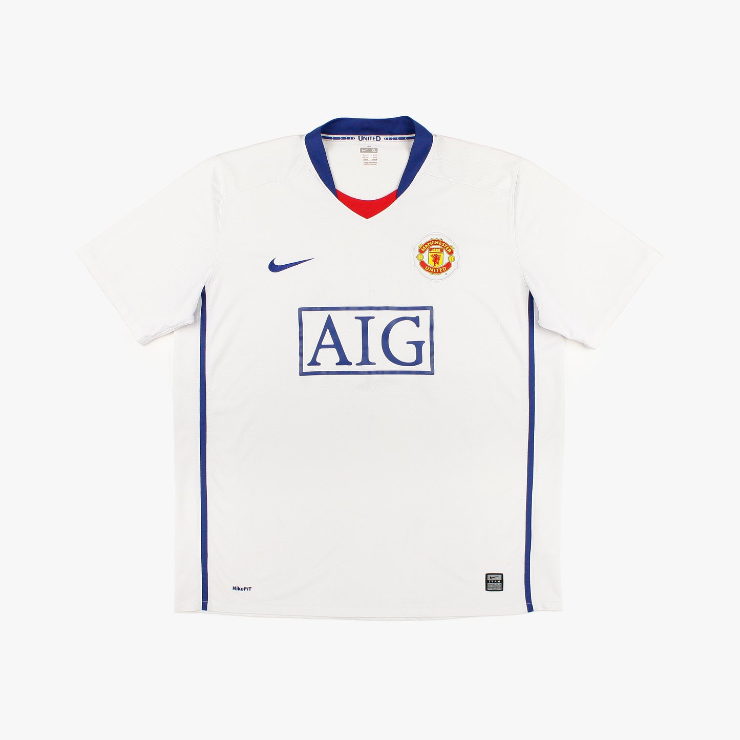 Manchester United 08/09 • Away Shirt • XL