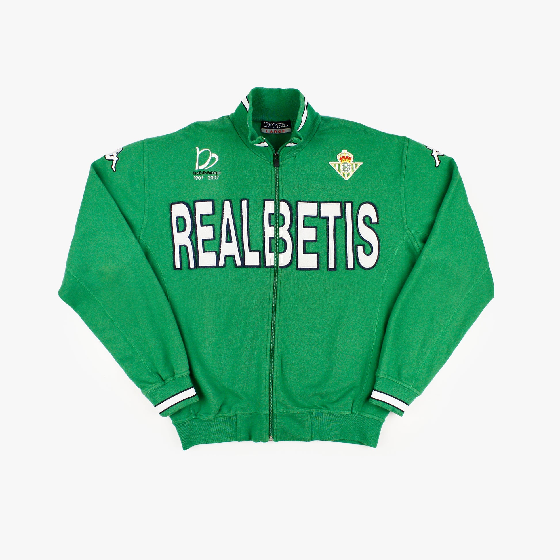 Real Betis Desde 1907 Sudadera En Real Betis Balompie Sudadera Con