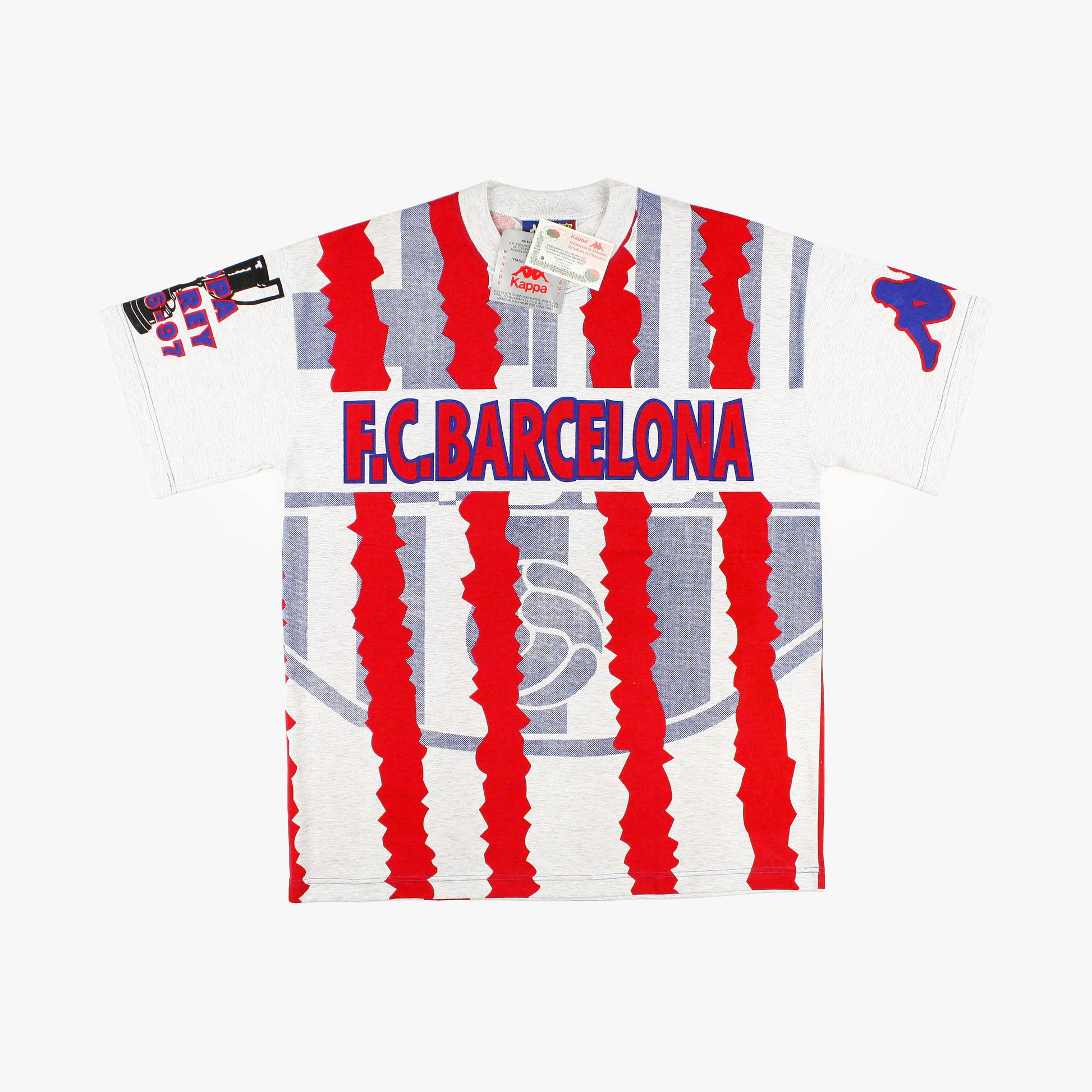 Barca Kappa Camiseta Barcelona Kappa 1996 Barcelona 96/97