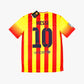 Barcelona 13/14 • **Nueva con Etiquetas** Camiseta Visitante • M • Messi #10