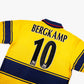 Arsenal 97/99 • Camiseta Visitante • L • Bergkamp #10