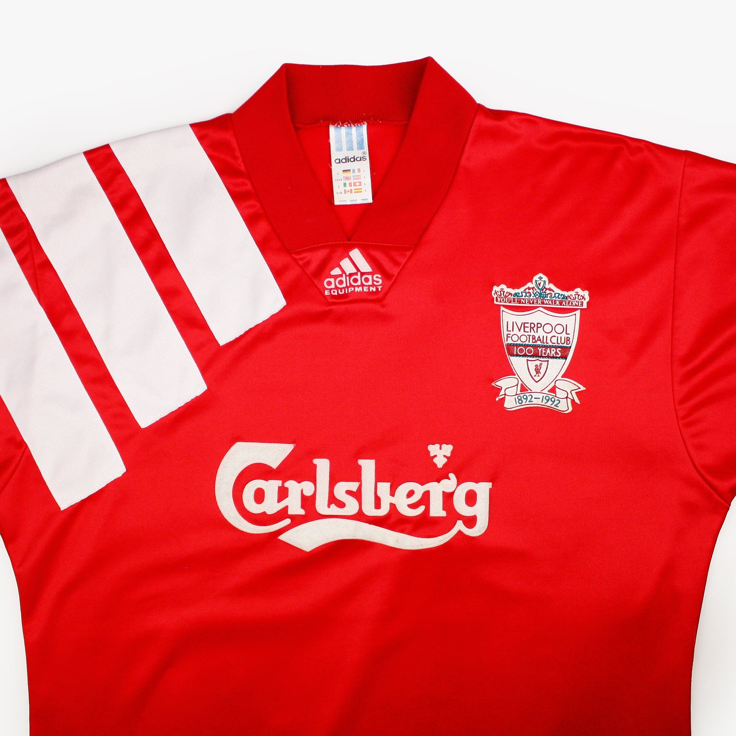 Liverpool 92/93 • Camiseta Local *Centenario* • L