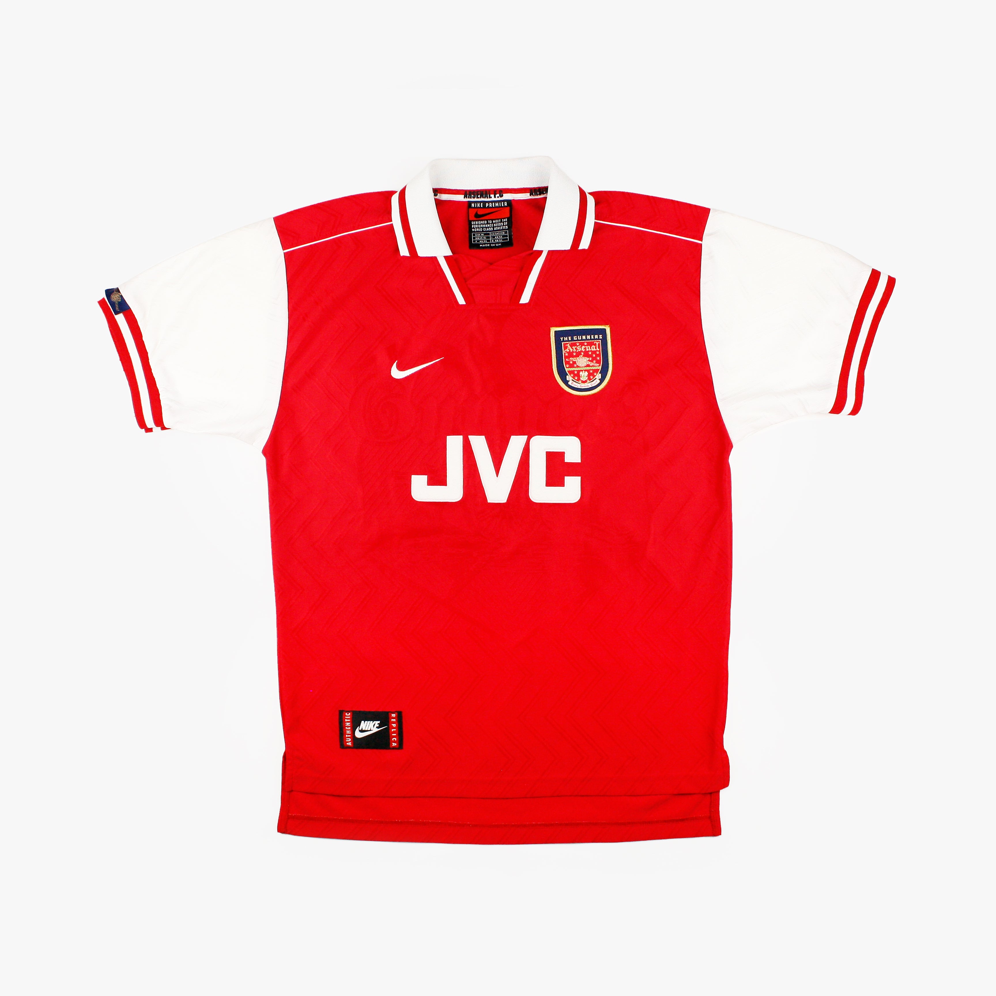 Arsenal 96 Arsenal 96/98 • Home Shirt • M – Real Vintage Football