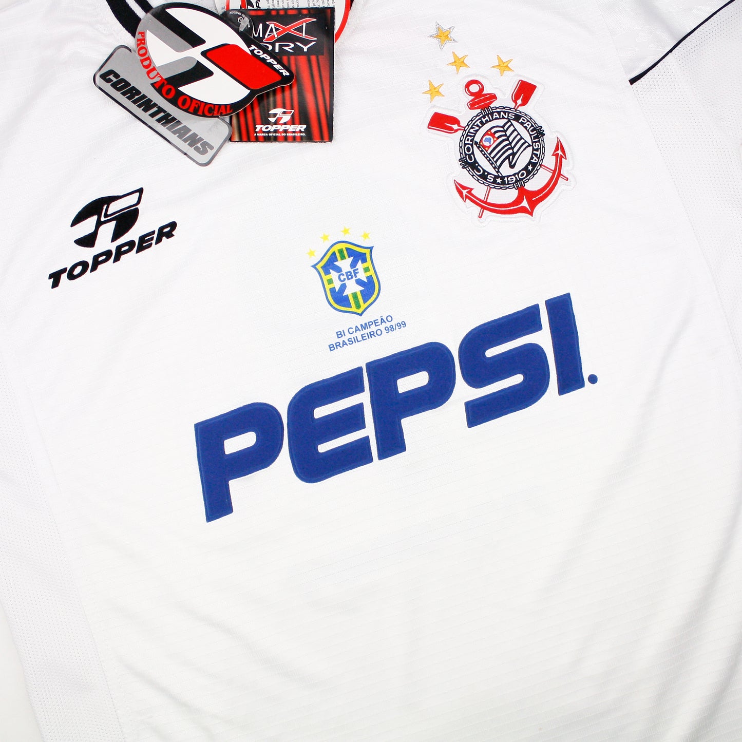 Corinthians 00/01 • Camiseta Local *BNWT* • M • #9 (Luizão)