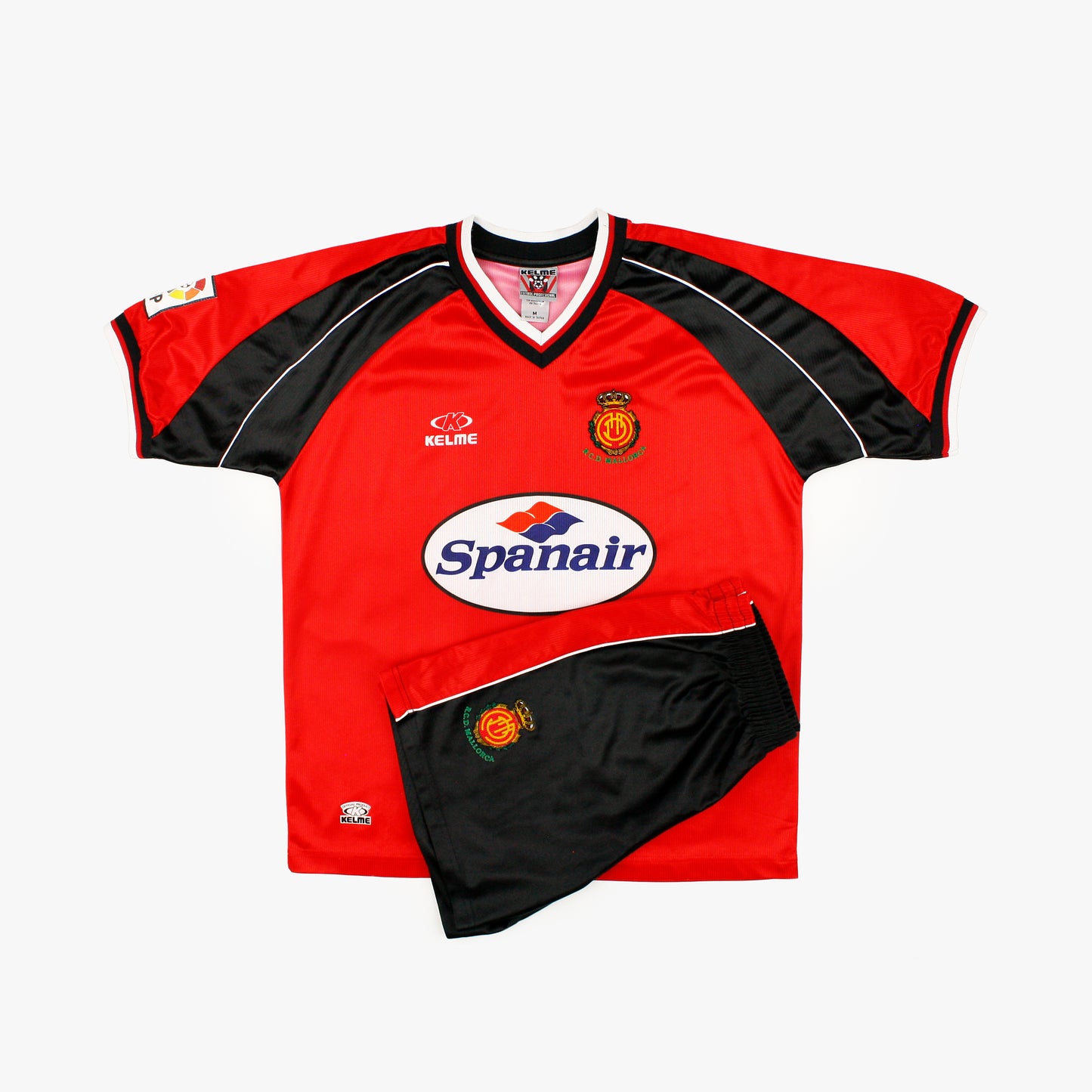 Real Mallorca 99/00 • Camiseta Local + Pantalones Cortos • M