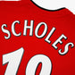 Manchester United 02/04 • Home Shirt • L • Scholes #18