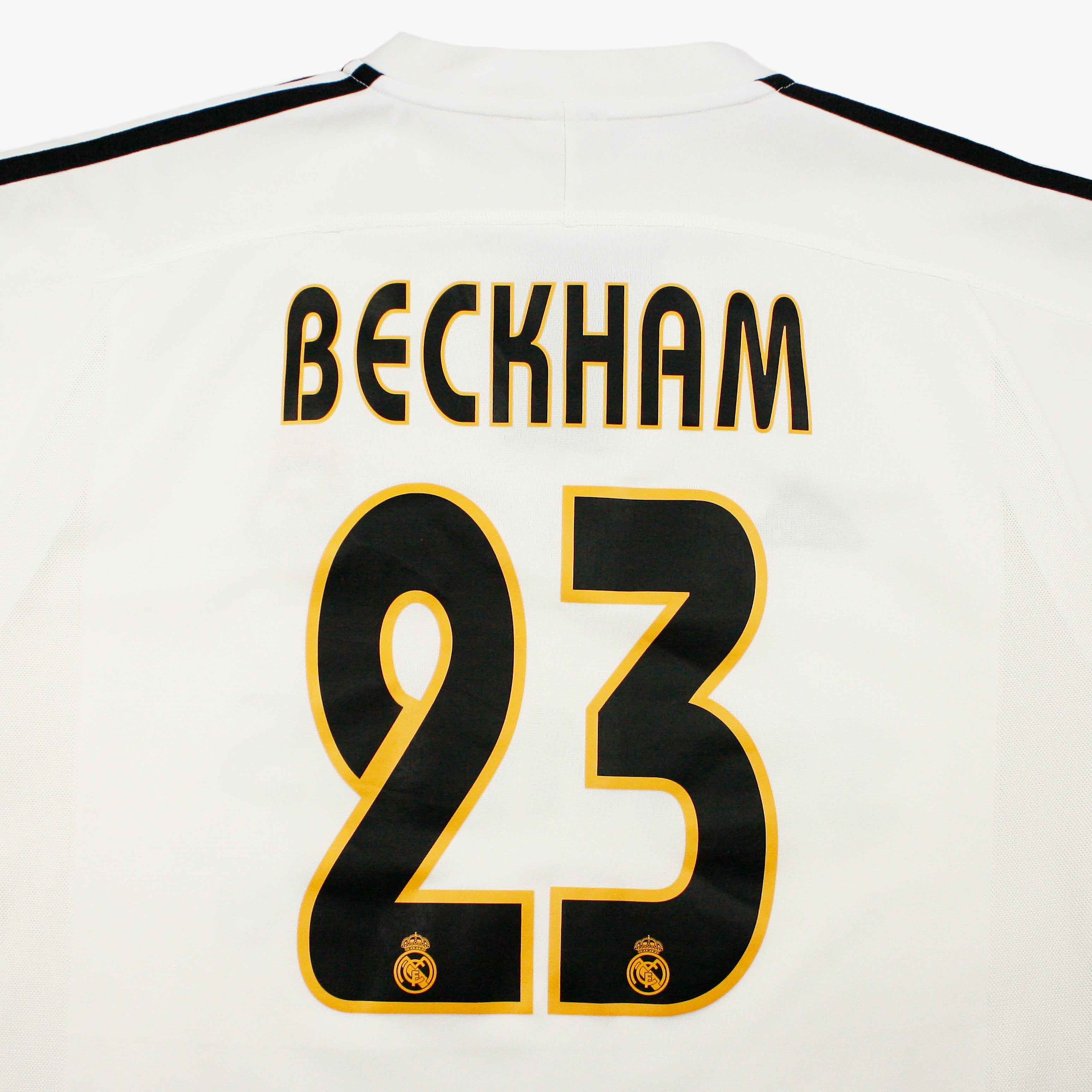 Real Madrid 03/04 • Home Shirt • XL • Beckham #23 – Real Vintage