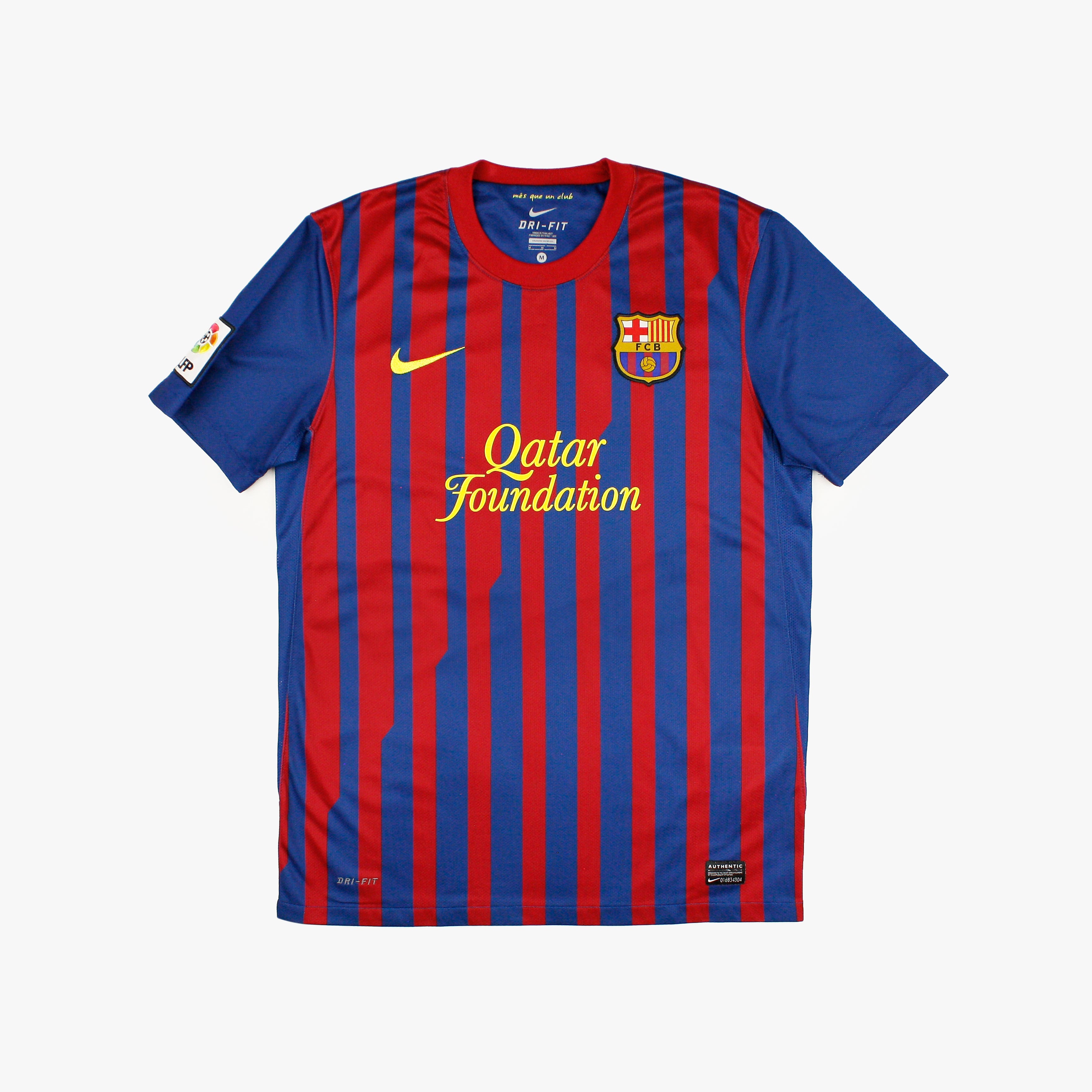 Barcelona 11/12 • Home Shirt • M